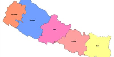 地図東開発地域のネパール